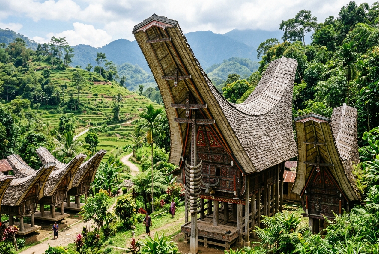 Eksotisme Budaya Tana Toraja: Ritual Rambu Solo & Kuburan Tebing